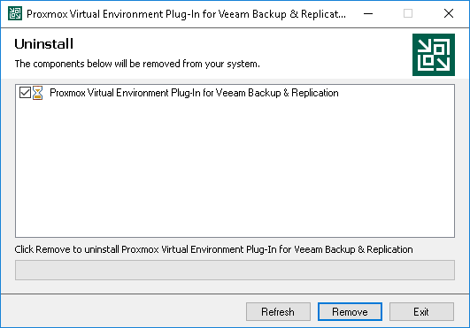 Uninstalling Veeam Plug-in for Scale Computing HyperCore Manually