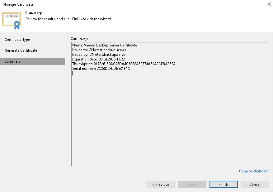 Generating Self-Signed Certificate