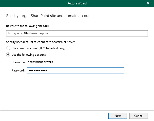 Step 2. Select Authentication Method