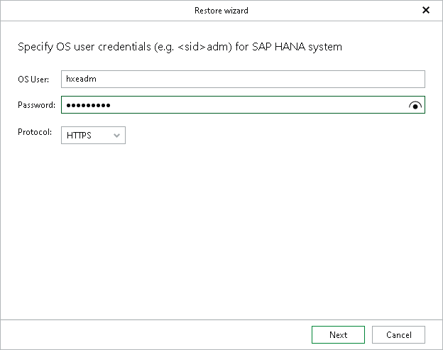 Step 2. Specify Server Credentials