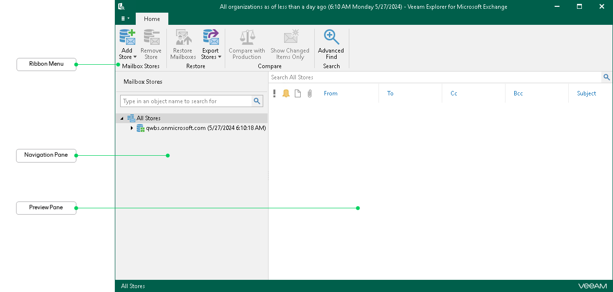 Main Application Window
