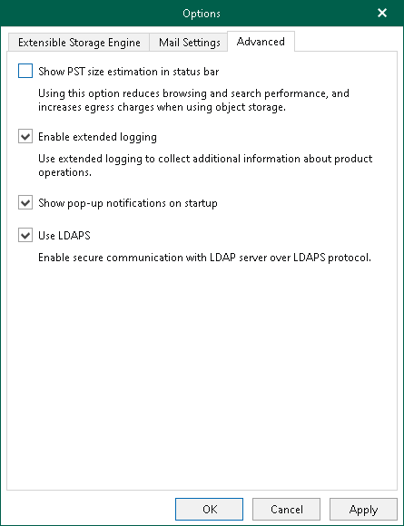 Advanced Settings
