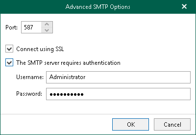 SMTP Server with Basic Authentication