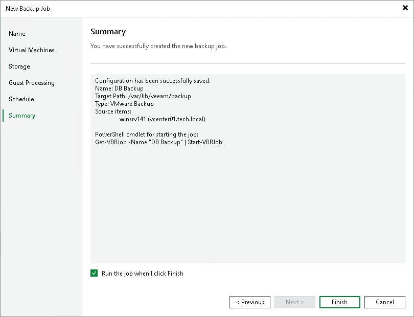 Step 12. Finish Working with Wizard