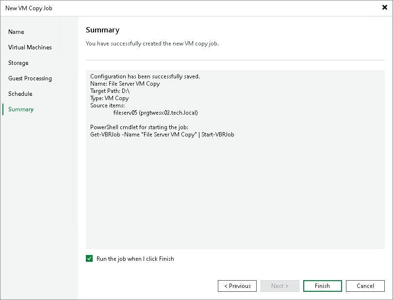 Step 8. Finish Working with Wizard