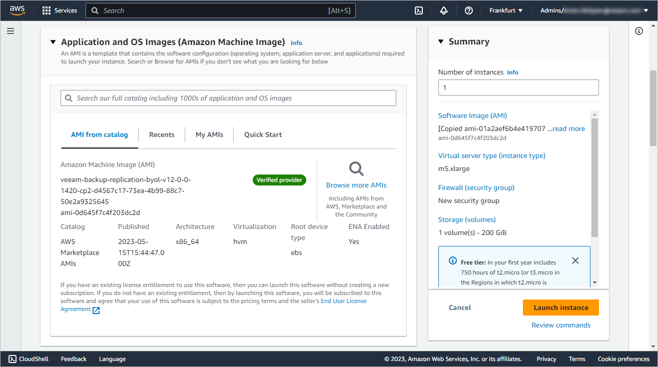 Checking Selected Image Details