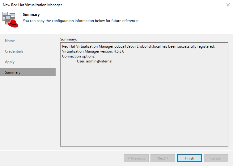 Step 5. Finish Working with Wizard