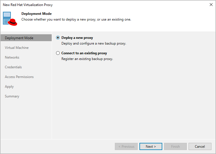 Step 2. Select Deployment Mode