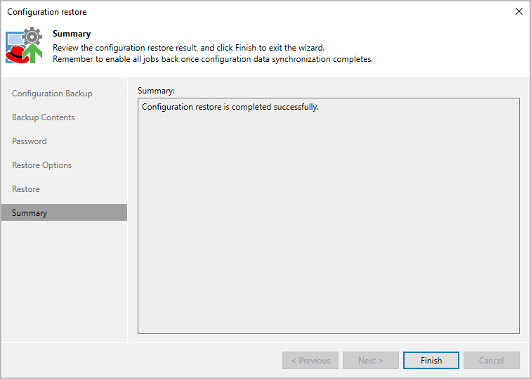 Step 7. Finish Working with Wizard