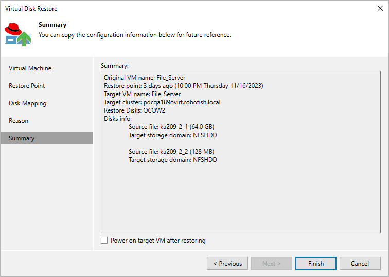 Step 6. Finish Working with Wizard