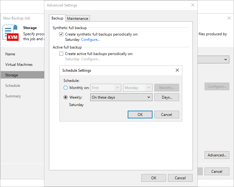 Configuring Advanced Settings