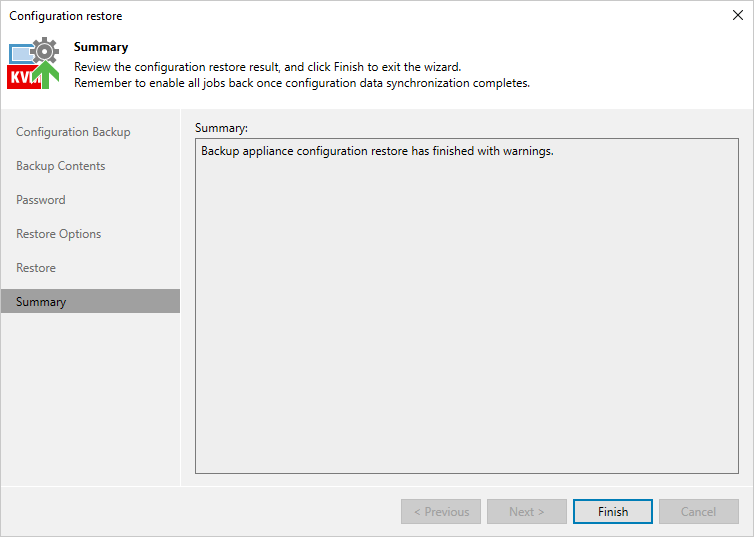 Step 7. Finish Working with Wizard