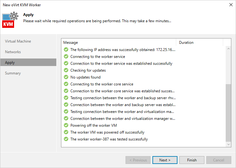 Step 4. Apply Worker Settings