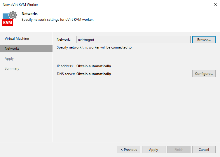 Step 3. Configure Network Settings