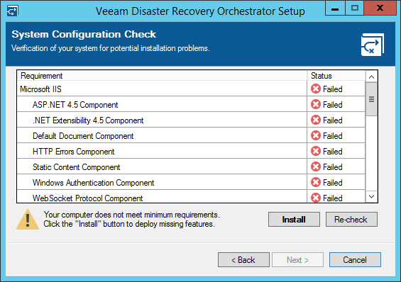 Step 5. Perform System Configuration Check