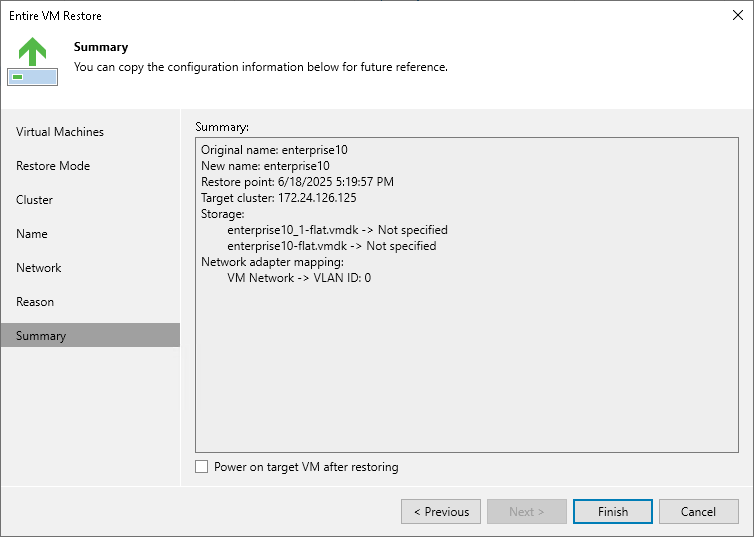 Step 8. Finish Working with Wizard