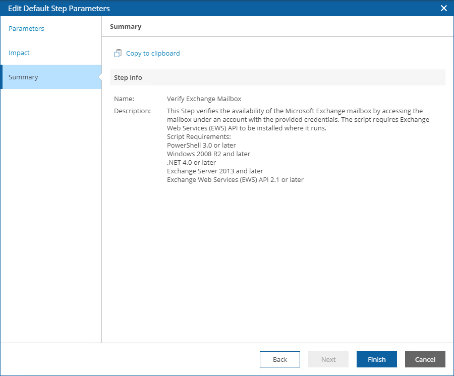 Configuring Parameter Settings