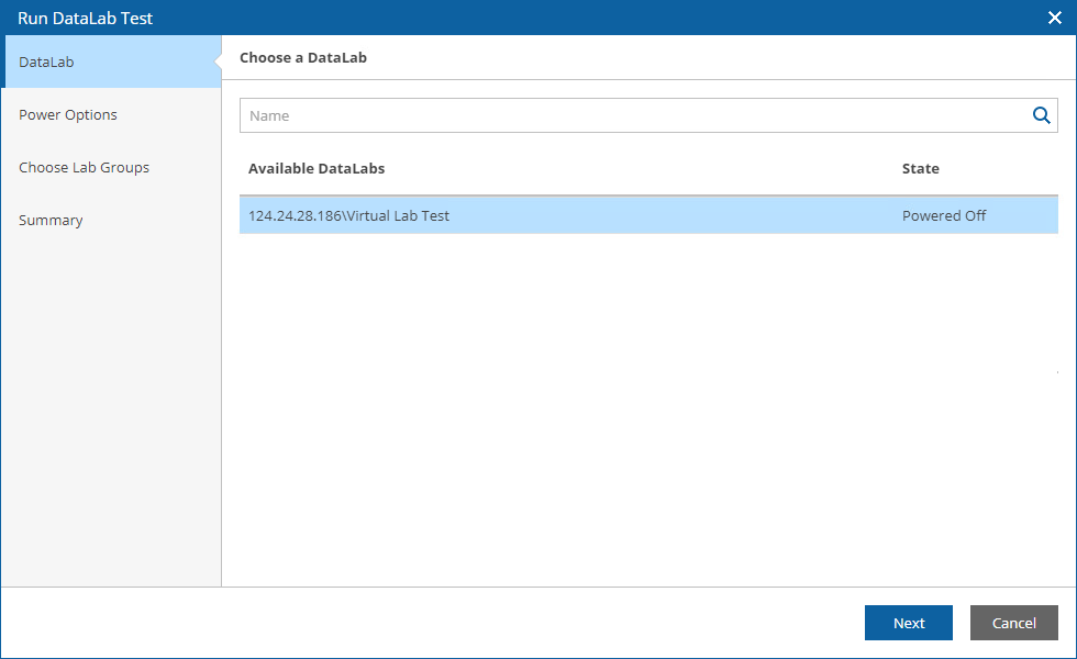 Starting On-Demand Plan Test