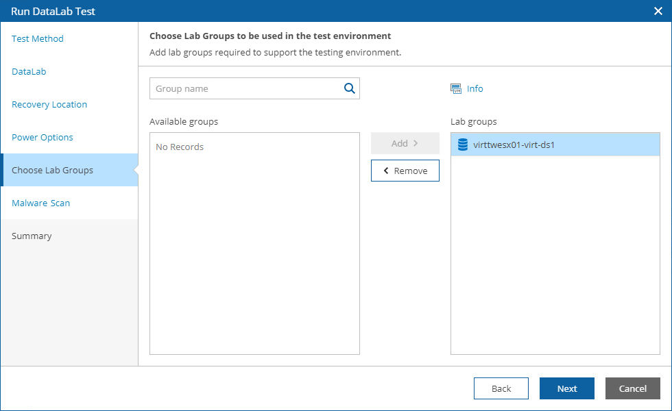 Starting On-Demand Plan Test