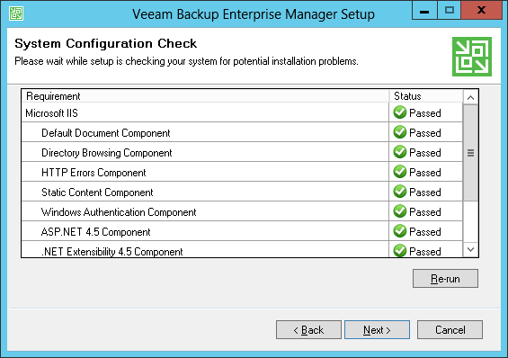 Step 5. Perform System Configuration Check