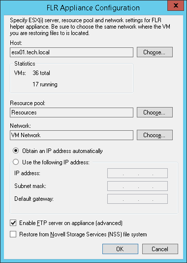 Step 2. Select Location for the Proxy Appliance