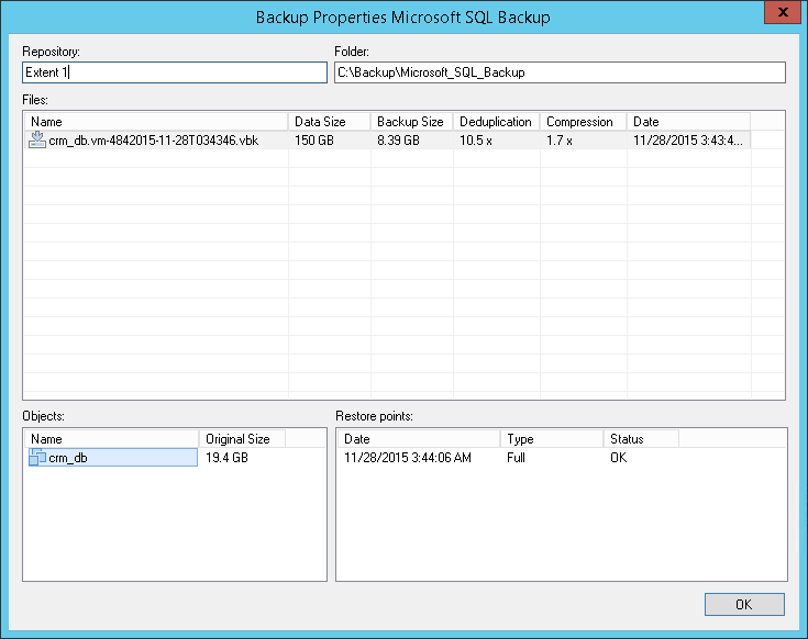 Discovering Backups on Scale-Out Backup Repositories