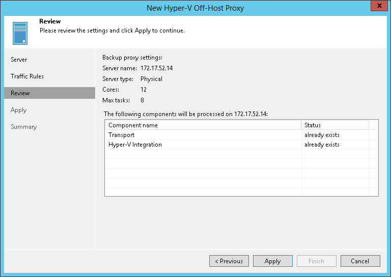 Step 4. Review Components
