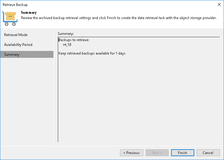 Step 4. Finish Working with Wizard