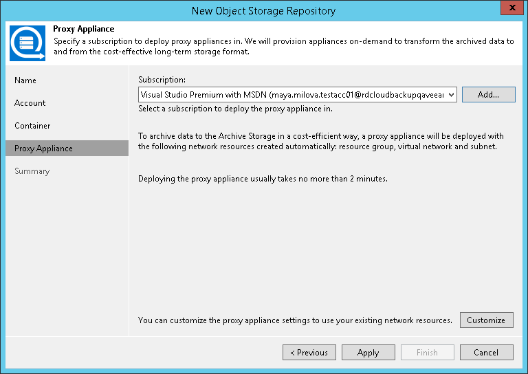 第 4 步指定代理设备