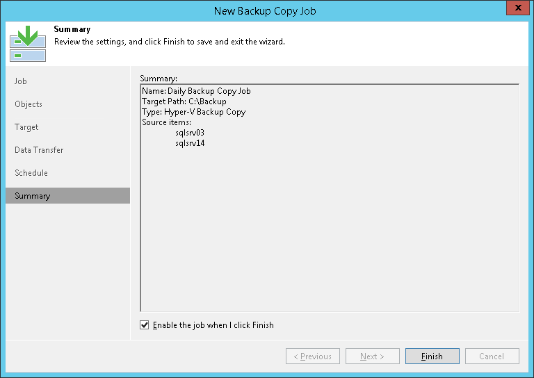 Step 12. Finish Working with Wizard