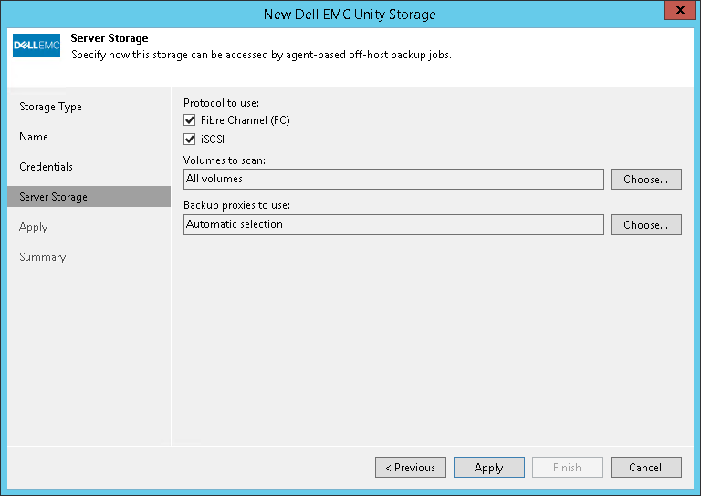 Step 6. Specify Agents Access Options