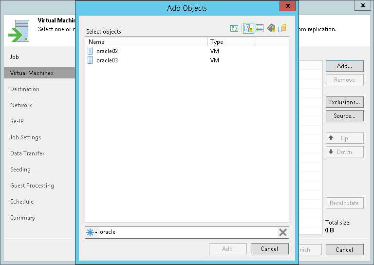Step 3. Select VMs to Replicate