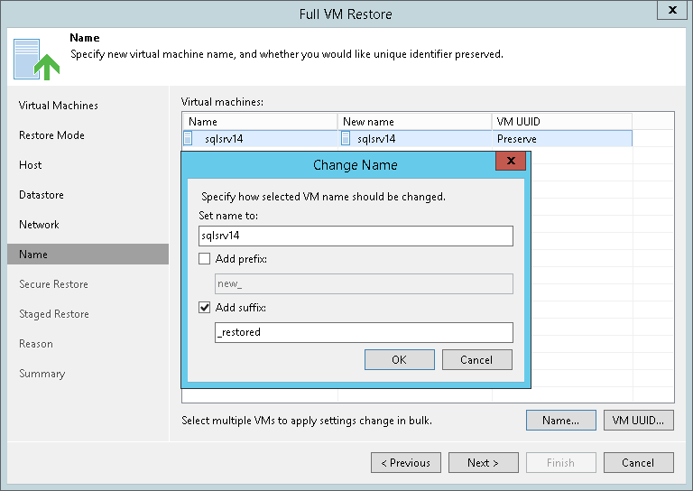 第8步。更改虚拟机名称和UUID