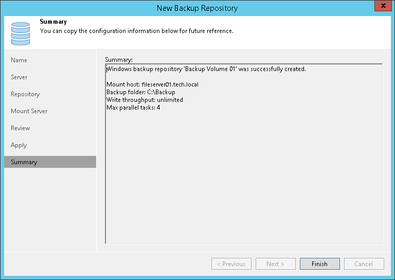 Step 8. Finish Working with Wizard