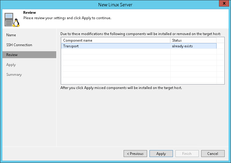Step 4. Review Components