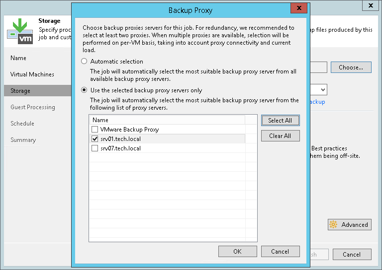 Configuring Backup from Cisco HyperFlex Snapshots