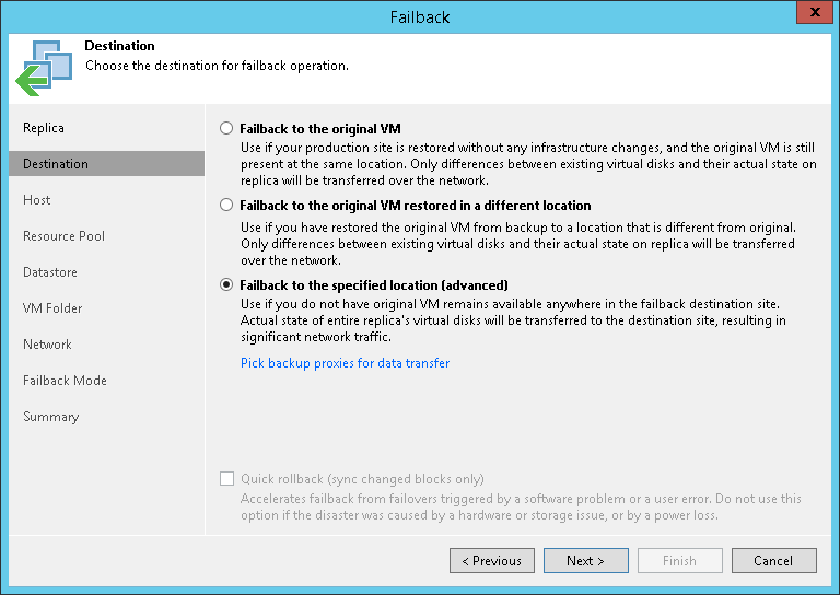 第3步。选择目标