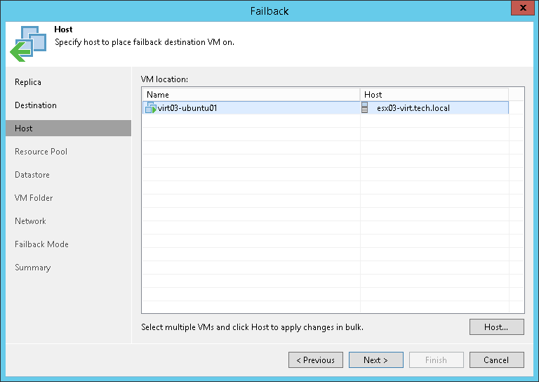 Step 4. Select Hosts