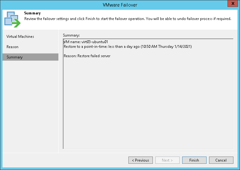 Step 5. Finish Working with Wizard