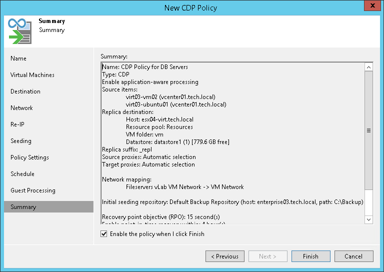 Step 14. Finish Working with Wizard