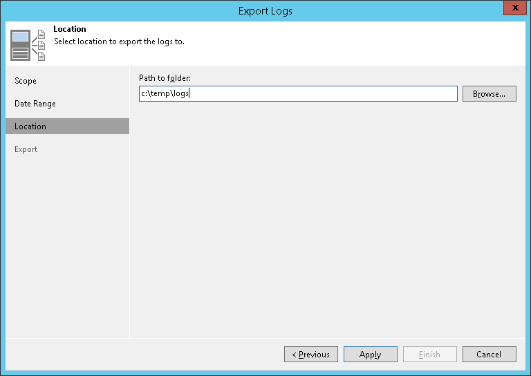 Step 3. Specify Destination Folder