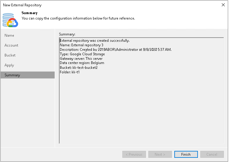 Step 6. Finish Working with Wizard 