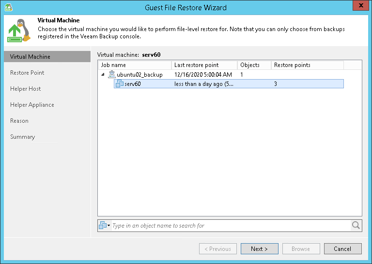 第2步。选择虚拟机