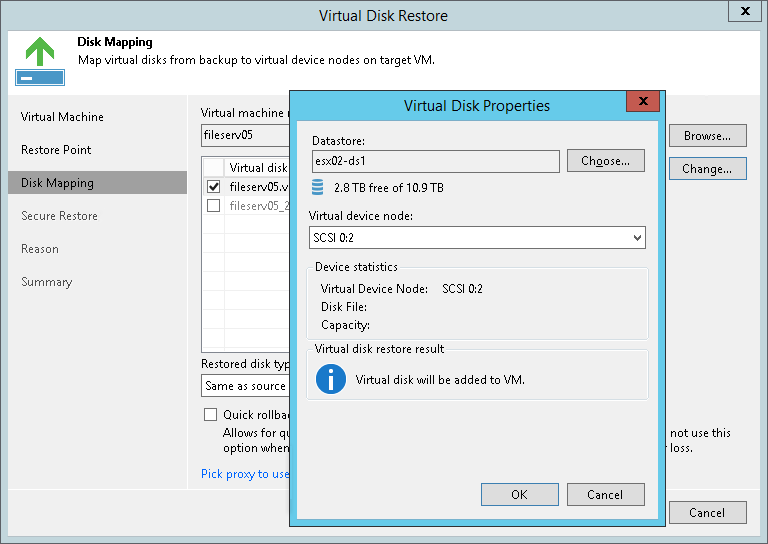 Step 4. Select Virtual Hard Disks to Restore