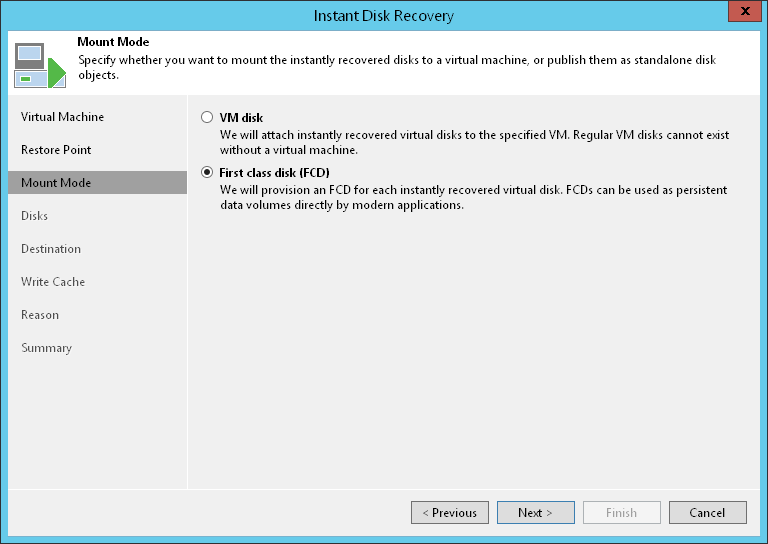 Step 4. Select Mount Mode