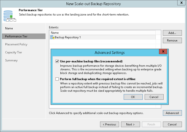 Step 3. Add Performance Extents