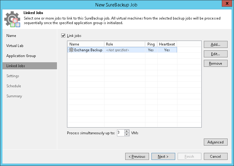 Step 5. Link Backup or Replication Job