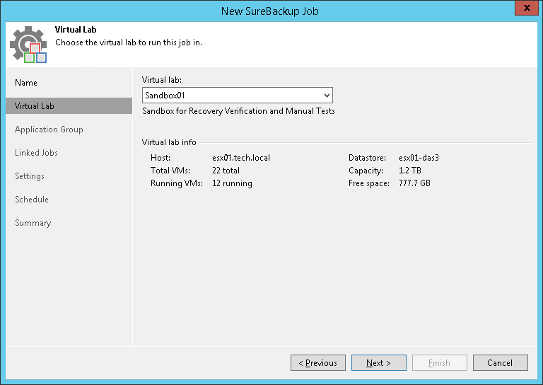 Step 3. Select Virtual Lab