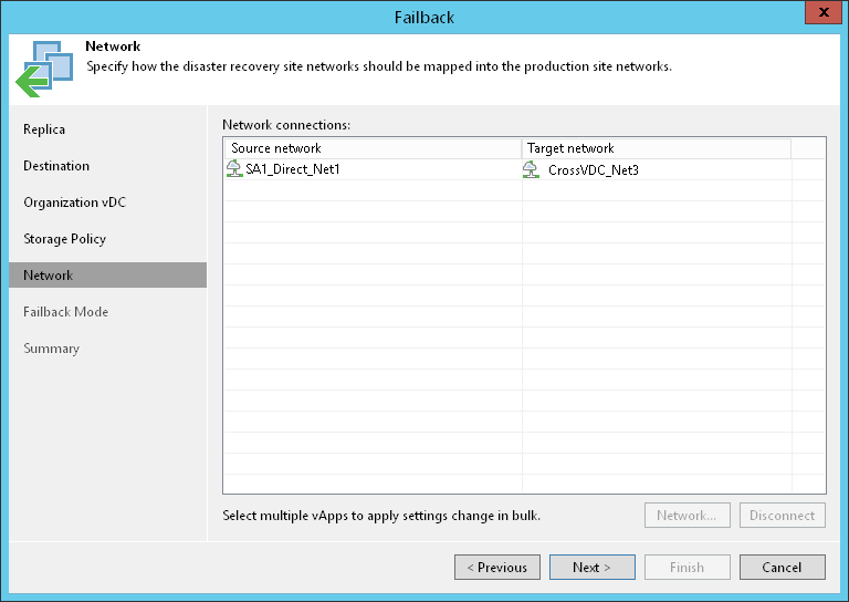 Step 7. Specify Network