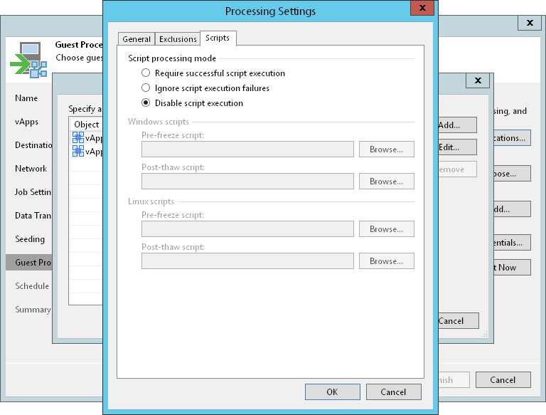 Pre-Freeze and Post-Thaw Scripts